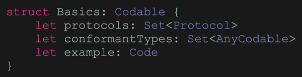 Codables: The Basics